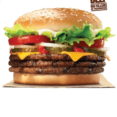 Triple Whopper with Cheese – the runner app