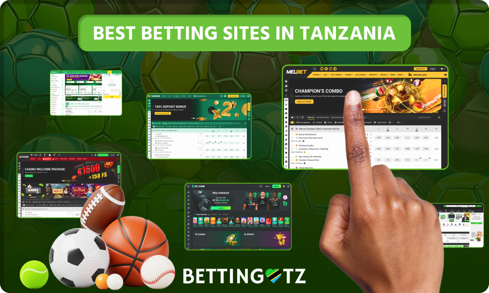 A review of the best sports betting sites in Tanzania: lucrative bonuses, odds, and options